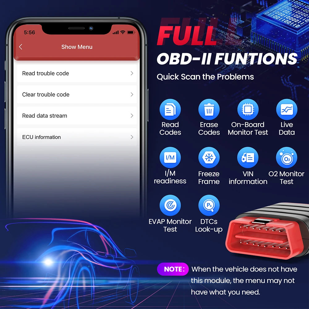 THINKCAR Thinkdiag MINI OBD2 scanner full system bluetooth  Automotive diagnostic tool OBD code reader scan Lifetime Free Update