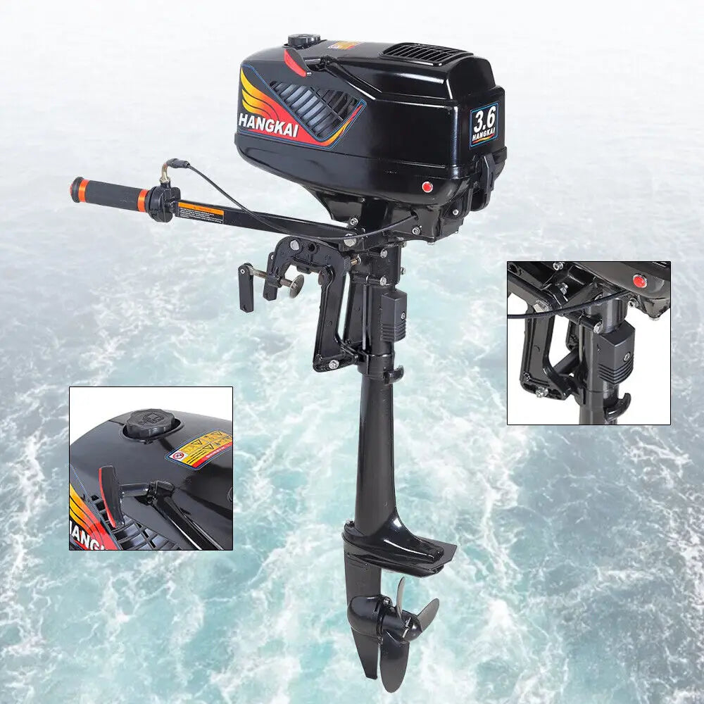 3.6HP 2 Stroke Heavy Duty Outboard Motor