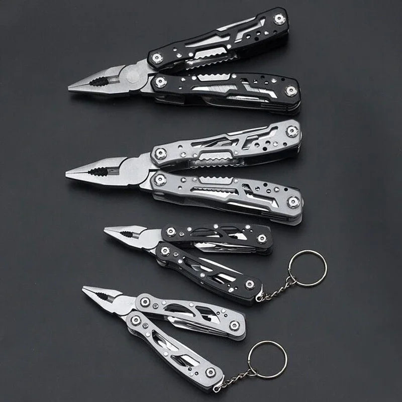 Outdoor Portable Folding Plier Multifunctional Pliers Folding Pliers Multipurpose Repair Tools Multi-tool Pocket Knife Pliers