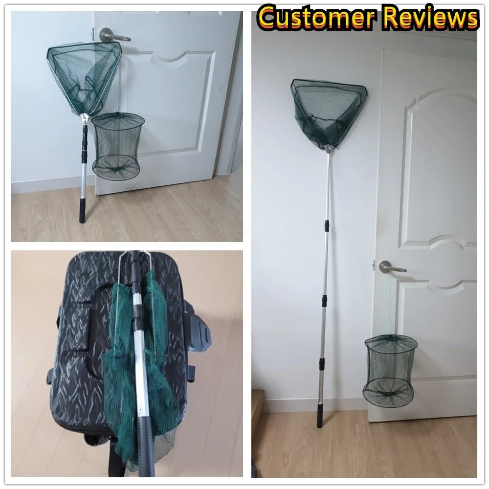 Telescopic Folding Fishing Landing Net