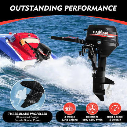 Hangkai 2 Stroke 12HP Outboard Motor