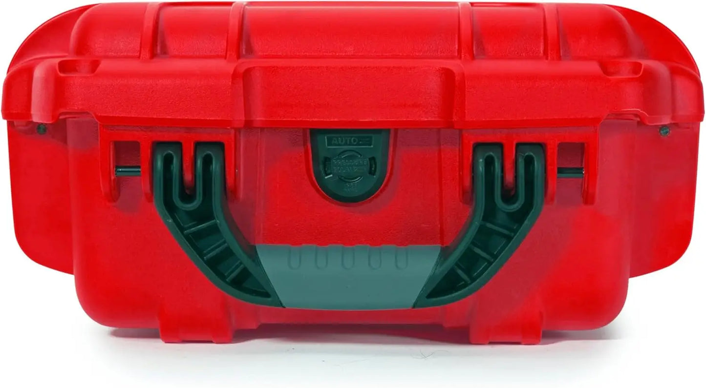 908 Waterproof First Aid Prepper Survival Gear Dust and Impact Resistant Case - Empty - Red (908-FSA9)