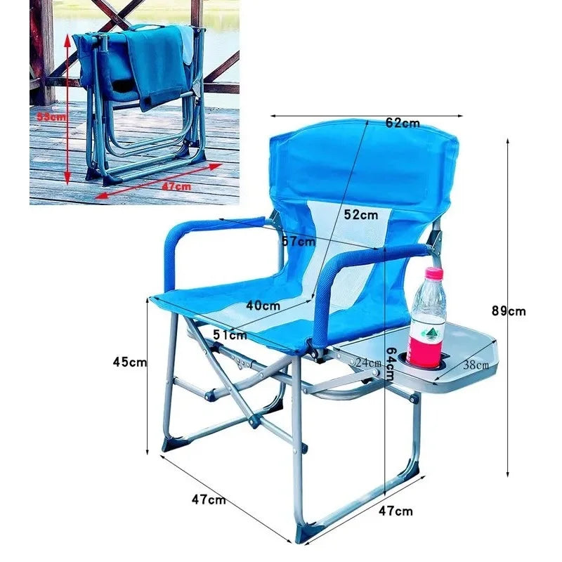 Portable Ultra-Light Oxford Folding Chair