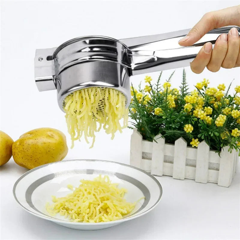 Stainless Steel Potato Ricer Masher Fruit Vegetable Press Juicer Crusher Squeezer Household for Kitchen Gadgets Cooking Tools