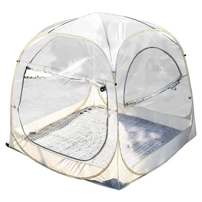 Transparent Tent Star Tent Outdoor Bubble House Camp Winter Warm Sun Room Restaurant Outdoor Camping Weatherproof Tent Supplies