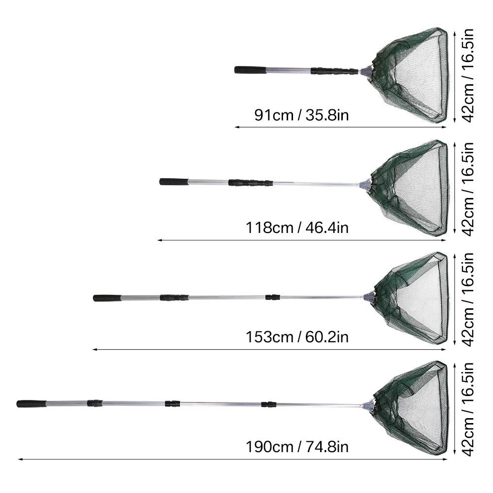 Telescopic Folding Fishing Landing Net