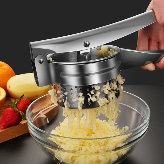 Stainless Steel Potato Ricer Masher Fruit Vegetable Press Juicer Crusher Squeezer Household for Kitchen Gadgets Cooking Tools