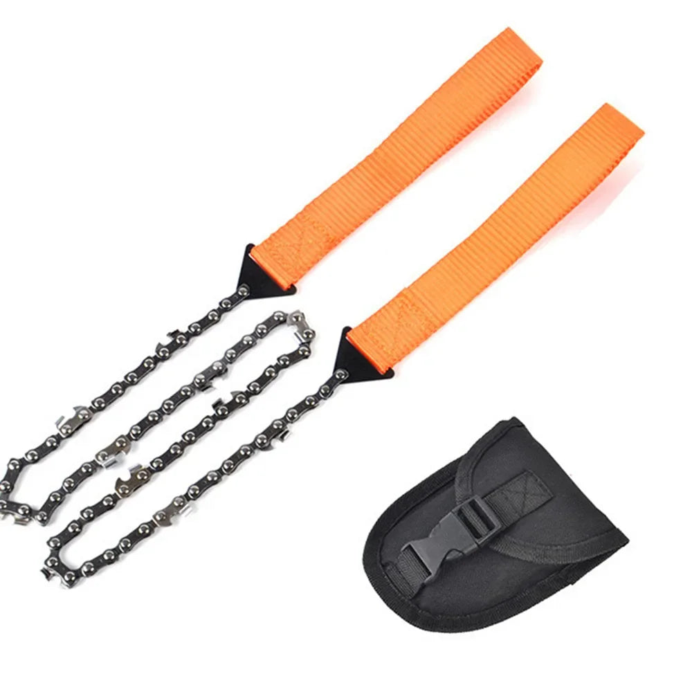 4 Styles Portable Survival Chain Saw Chainsaws Emergency Camping Hiking Tool Pocket Hand Tool Pouch Outdoor Pocket EMT IFAK EDC