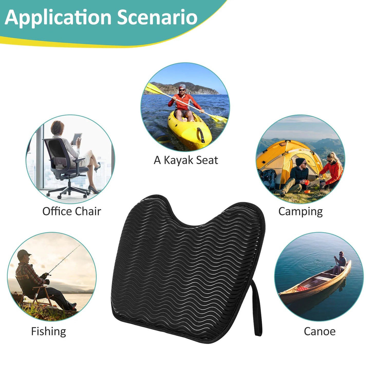 2 Pack Kayak Seat Cushion