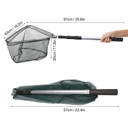 Telescopic Folding Fishing Landing Net