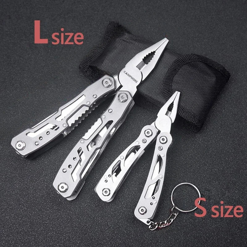 Outdoor Portable Folding Plier Multifunctional Pliers Folding Pliers Multipurpose Repair Tools Multi-tool Pocket Knife Pliers