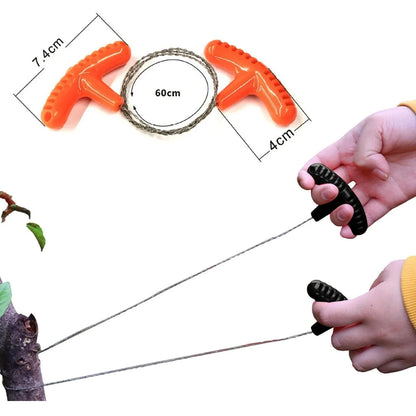 4 Styles Portable Survival Chain Saw Chainsaws Emergency Camping Hiking Tool Pocket Hand Tool Pouch Outdoor Pocket EMT IFAK EDC