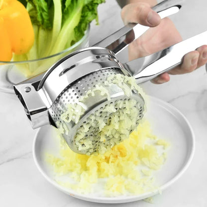 Stainless Steel Potato Ricer Masher Fruit Vegetable Press Juicer Crusher Squeezer Household for Kitchen Gadgets Cooking Tools