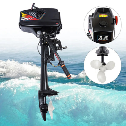 3.6HP 2 Stroke Heavy Duty Outboard Motor