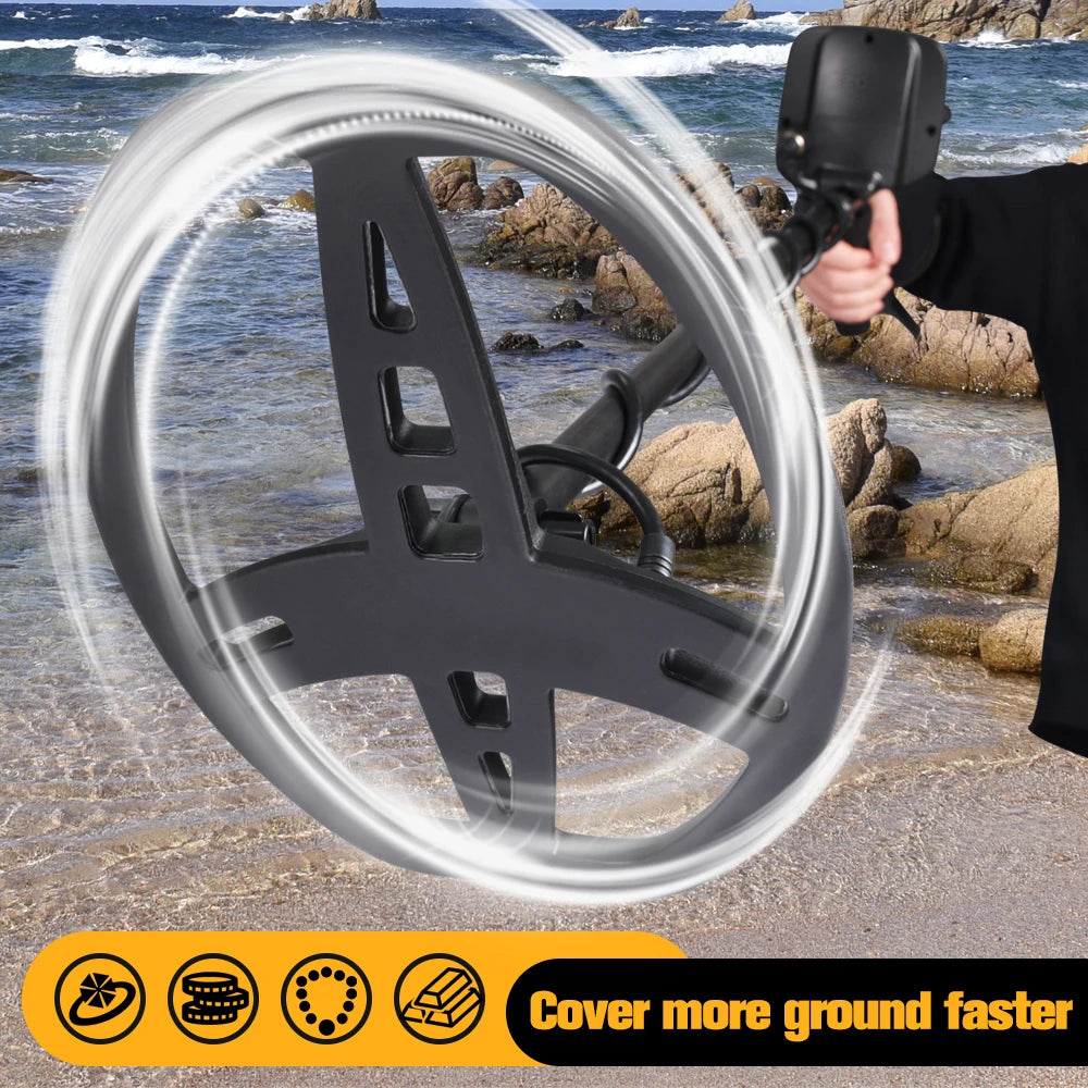 TX-850 Metal Detector Underground Professional Depth 2.5m Scanner Search Finder Gold Detector Treasure Hunter Pinpointer 11inch