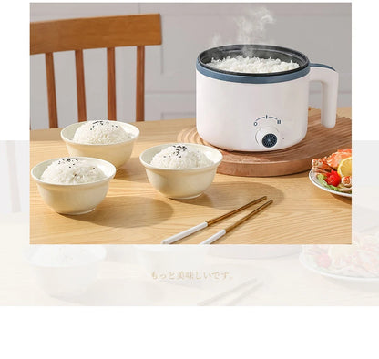 1.7L Electric Rice Cooker 1-2 People Household Non-stick Pan Single/Double Layer Hot Pot Cooking pot Electric Rice Cooker US110V