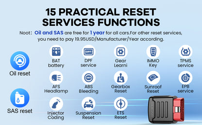 MUCAR BT200 BT200 PRO Automotive Diagnostic Tools OBD2 Scanner Bluetooth Wifi for All Cars Auto Obd 2 Tester 15 Resets Diagnosis